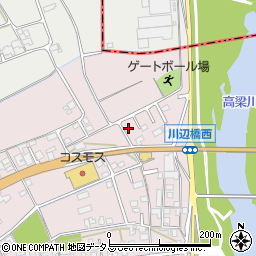 岡山県倉敷市真備町川辺333周辺の地図