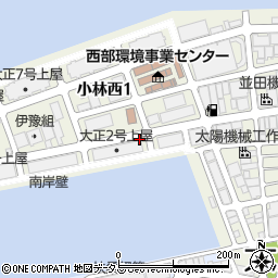 大阪府大阪市大正区小林西周辺の地図