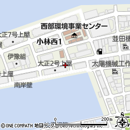 大阪府大阪市大正区小林西周辺の地図