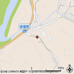 島根県益田市安富町2903周辺の地図