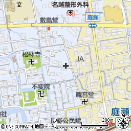 岡山県岡山市北区庭瀬656周辺の地図