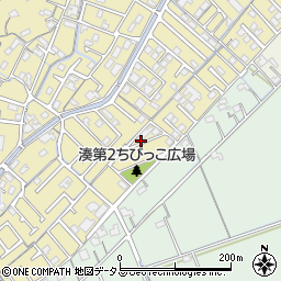 岡山県岡山市中区湊276-28周辺の地図