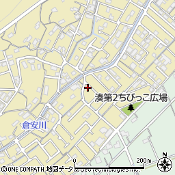 岡山県岡山市中区湊278-27周辺の地図