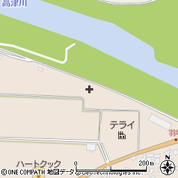 島根県益田市安富町462周辺の地図