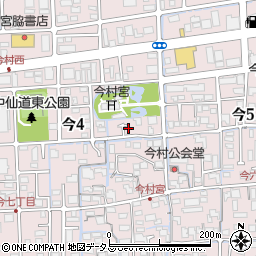 岡山県岡山市北区今4丁目3-17-1周辺の地図