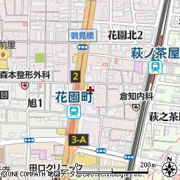 花園橋村医院周辺の地図