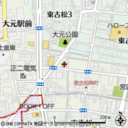 セブンイレブン岡山東古松南店周辺の地図