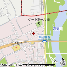 岡山県倉敷市真備町川辺329周辺の地図