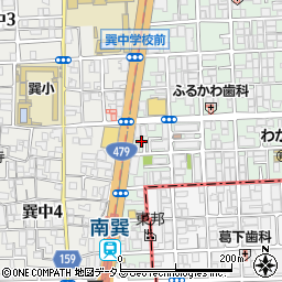富士ホームサービス株式会社巽東支店周辺の地図