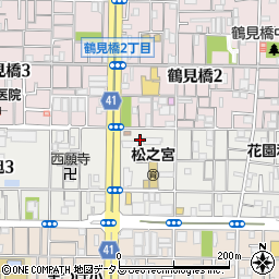 市営松之宮住宅周辺の地図