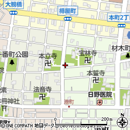 寺田ビル周辺の地図