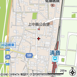 岡山県総社市清音上中島169-20周辺の地図