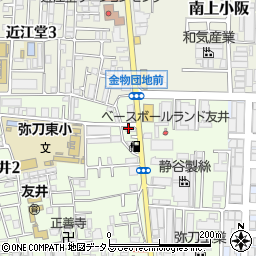 ヤマシナオートサービス周辺の地図