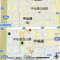 有限会社赤松薬局　中仙道店周辺の地図