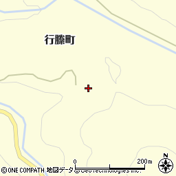 広島県府中市行縢町604周辺の地図