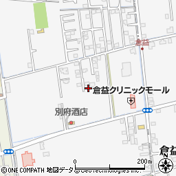 岡山県岡山市中区倉益164-1周辺の地図