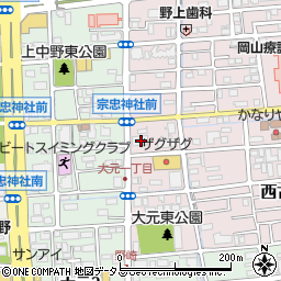 中国銀行東古松支店周辺の地図
