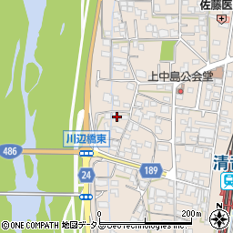 岡山県総社市清音上中島291周辺の地図