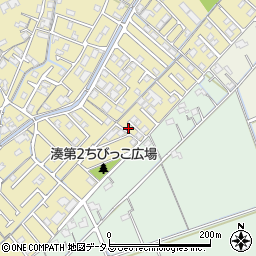 岡山県岡山市中区湊275周辺の地図