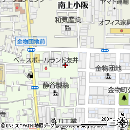 ハイマート弥刀２番館管理人室周辺の地図