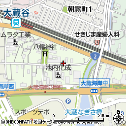 兵庫県明石市大蔵八幡町周辺の地図