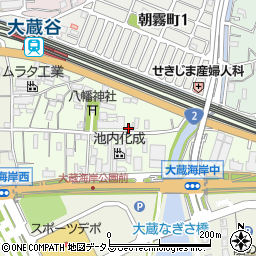 兵庫県明石市大蔵八幡町周辺の地図