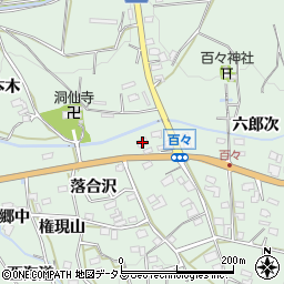 愛知県田原市六連町高畑周辺の地図