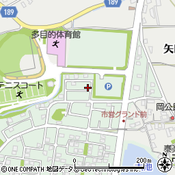 奈良県大和郡山市矢田山町4-2周辺の地図
