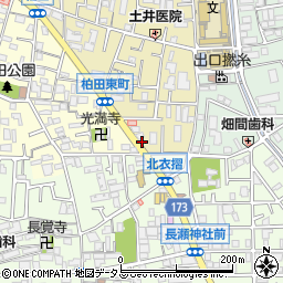 あけぼの薬局　東大阪長瀬店周辺の地図