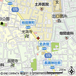 あけぼの薬局　東大阪長瀬店周辺の地図