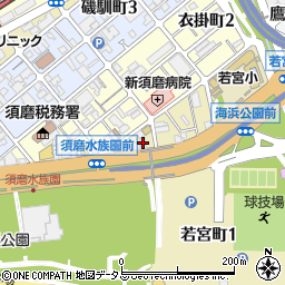グレイスハイツ須磨壱番館周辺の地図