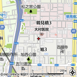 濱口食糧品店周辺の地図