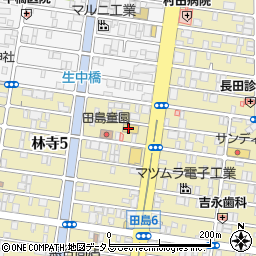 キリン堂薬局　生野林寺店周辺の地図