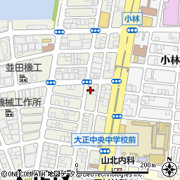 新城アパート周辺の地図