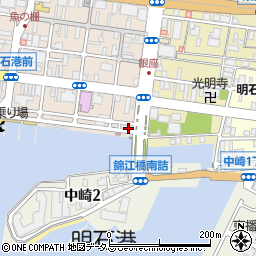セレパーク明石本町駐車場周辺の地図