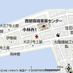大阪第２港湾労働者福祉センター周辺の地図