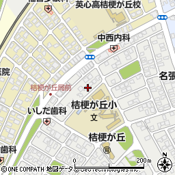 三重県名張市桔梗が丘３番町2-36周辺の地図