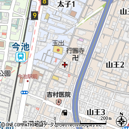 ファミリー薬局　山王店周辺の地図