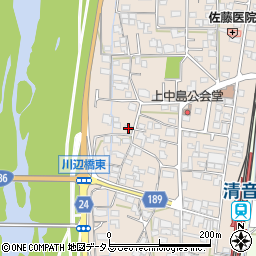 岡山県総社市清音上中島107周辺の地図