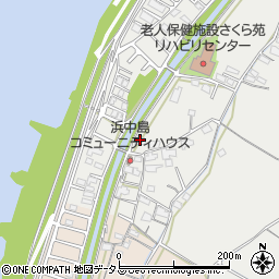 岡山県岡山市東区西大寺浜250周辺の地図