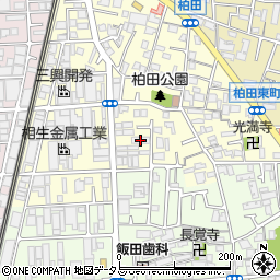 Ａ東大阪市・水漏れ・つまり修理の緊急隊　東大阪柏田センター周辺の地図