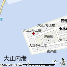 大阪機船株式会社　北岸現業所周辺の地図
