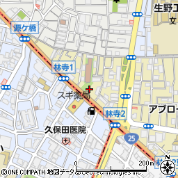 山本糸店周辺の地図