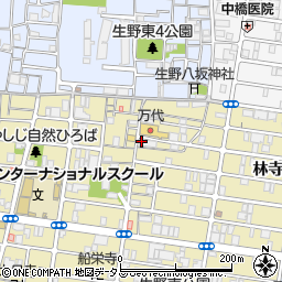 キャンドゥ生野林寺店周辺の地図