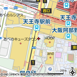 三田製麺所 阿倍野店周辺の地図