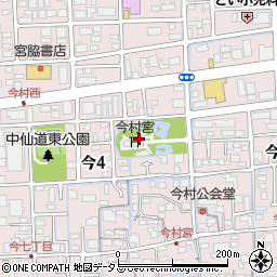 岡山県岡山市北区今4丁目3-5周辺の地図