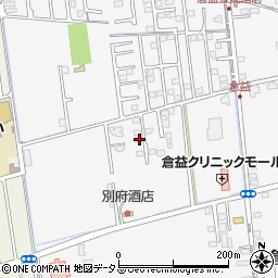 岡山県岡山市中区倉益163周辺の地図