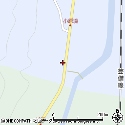 広島県安芸高田市甲田町上小原1826周辺の地図