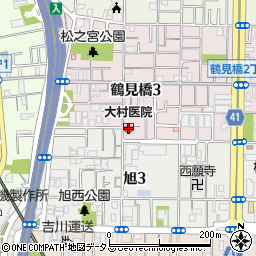 大村医院周辺の地図