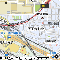 中島運送株式会社　寮周辺の地図